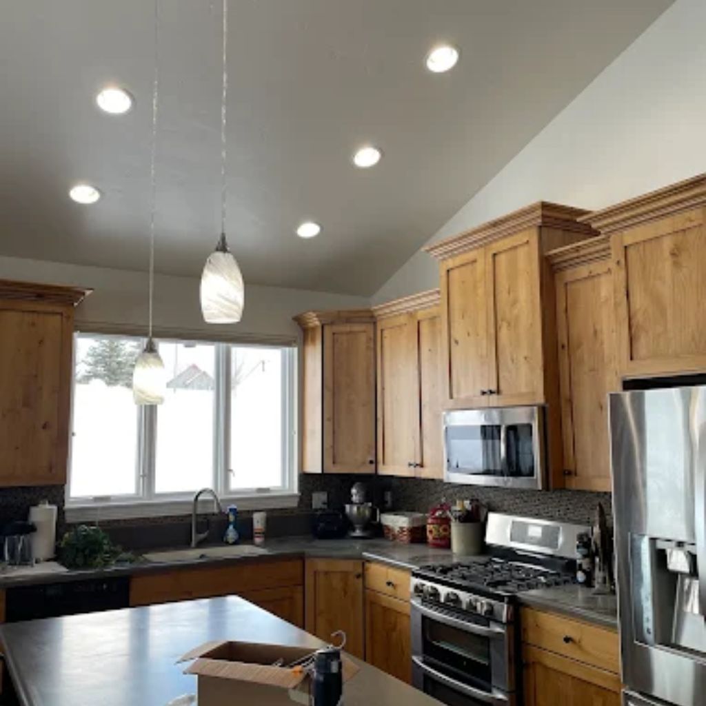 Kitchen with Cabinet Painting in Salt Lake City